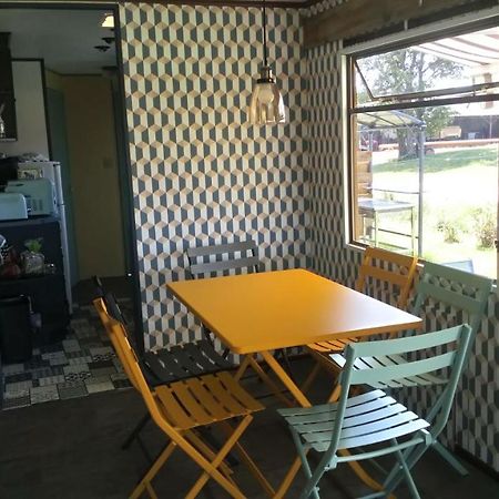 Mobil Home Vintage A La Ferme Des Buttons Rosnay  Luaran gambar